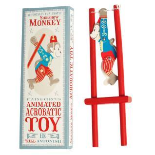 Zabawka akrobatyczna małpa na trapezie Rex London Monkey