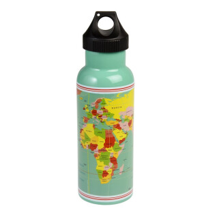 Dziecięca butelka ze stali nierdzewnej Rex London World Map