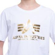 Koszulka dziecięca Alpha Industries Basic Foil Print