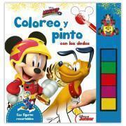 Książka do malowania palcami 16 stron Disney bebe Saldana
