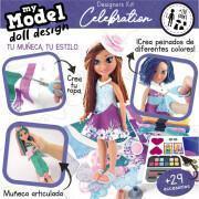Zestaw ubranek dla lalek Educa My Model Doll Design Celebration