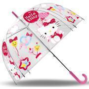Parasolka transparentna z dzwonkiem Hello Kitty