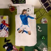 Poszewka na kołdrę i poduszkę dla dzieci Snurk Soccer Champ