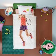 Poszewka na kołdrę i poduszkę dla dzieci Snurk Tennis Pro Light
