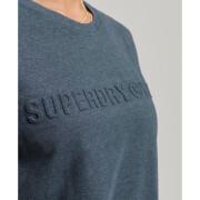 Dziewczęcy cętkowany T-shirt Superdry Vintage Logo Corporate
